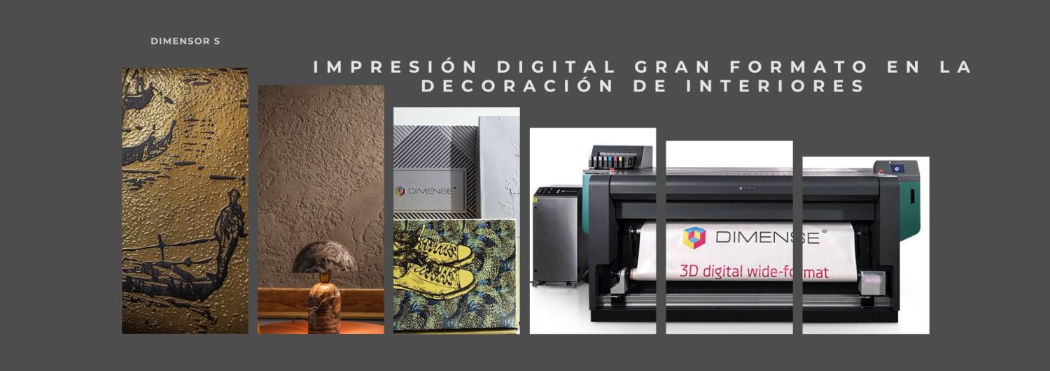 La impresión digital de gran formato en la decoración de interiores
